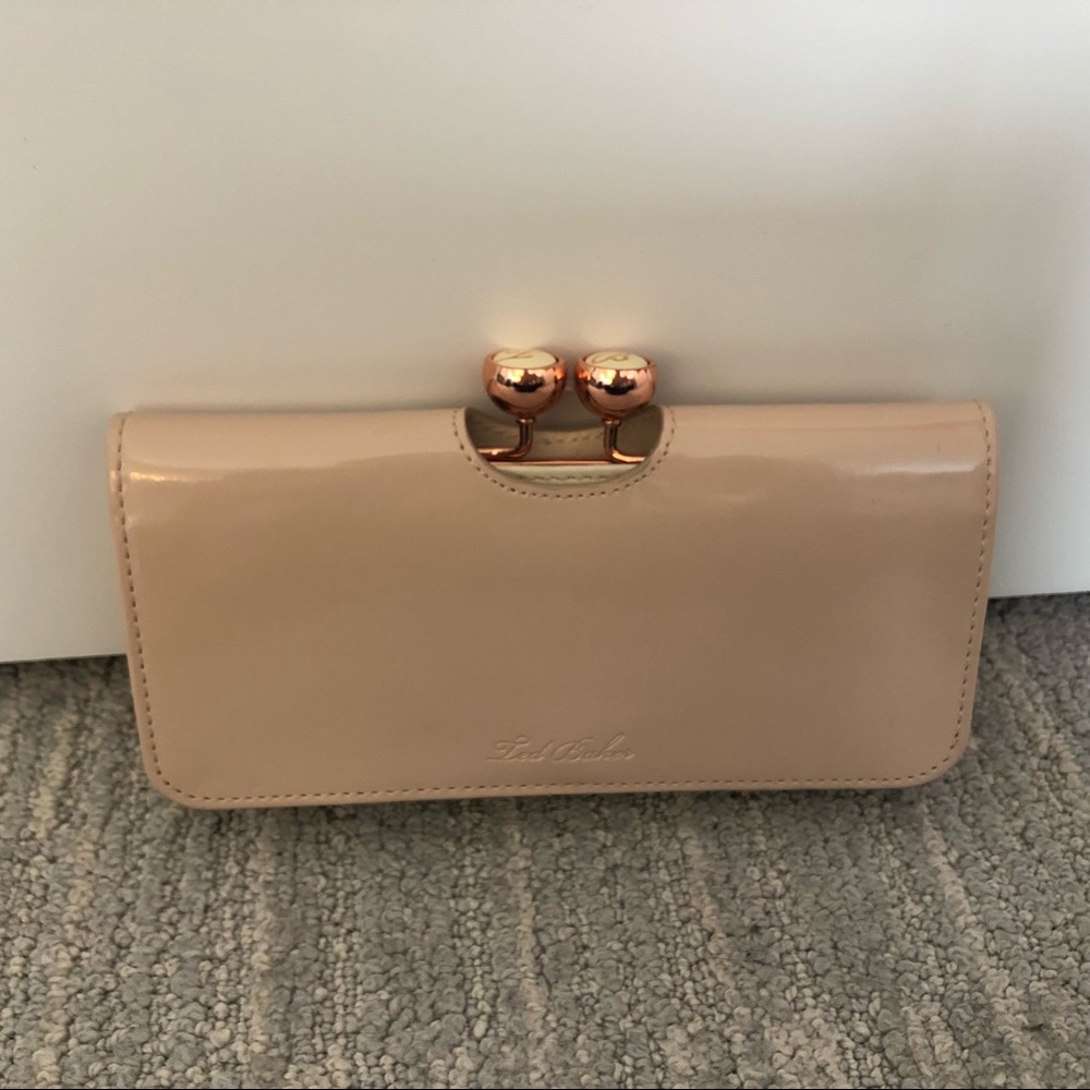 Ted Baker Blush Pink Clutch